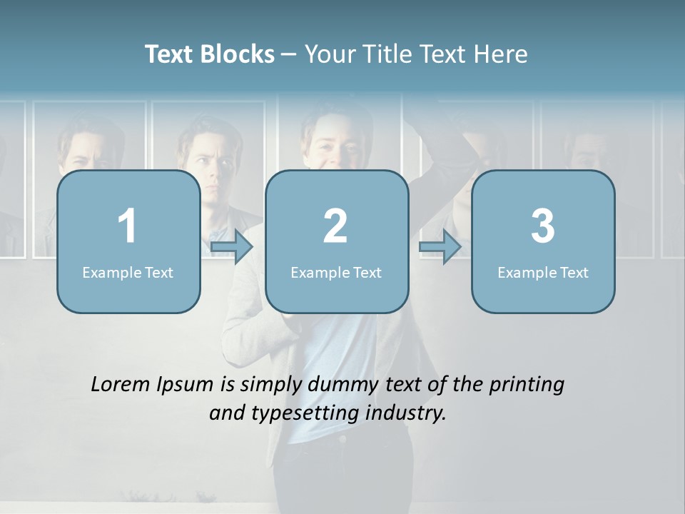 Bilder Aufh Schauspieler PowerPoint Template