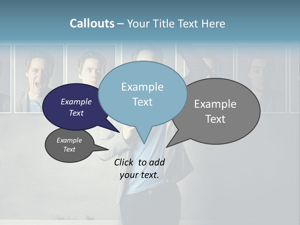 Bilder Aufh Schauspieler PowerPoint Template