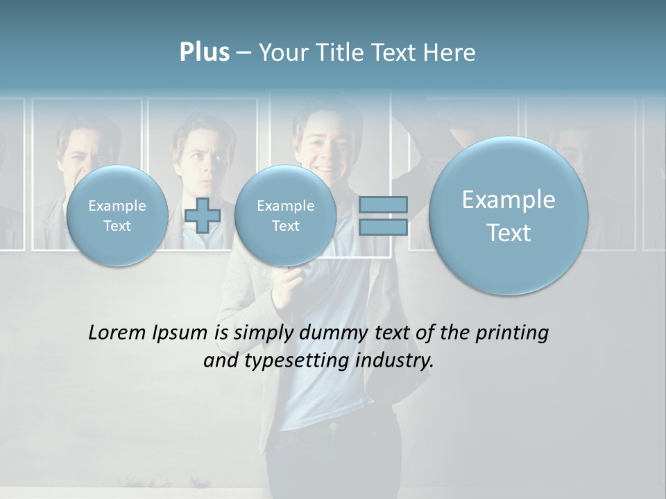 Bilder Aufh Schauspieler PowerPoint Template
