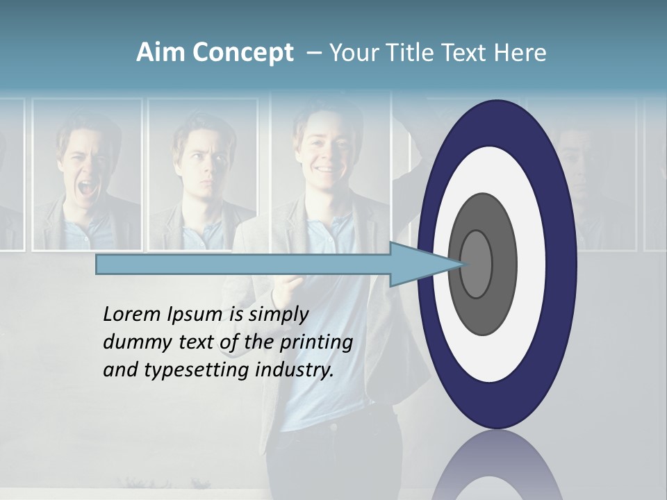 Bilder Aufh Schauspieler PowerPoint Template