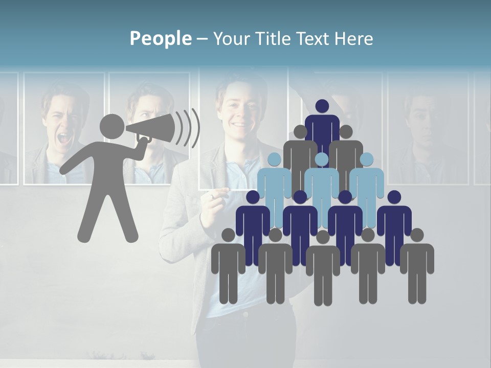 Bilder Aufh Schauspieler PowerPoint Template