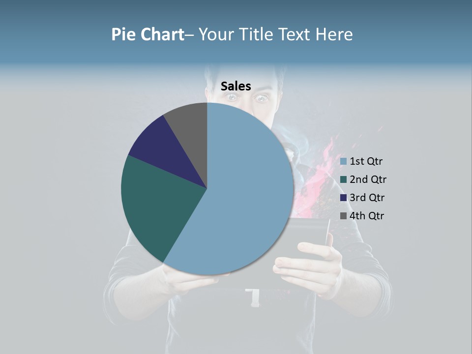 Tablet Interessant Interaktiv PowerPoint Template