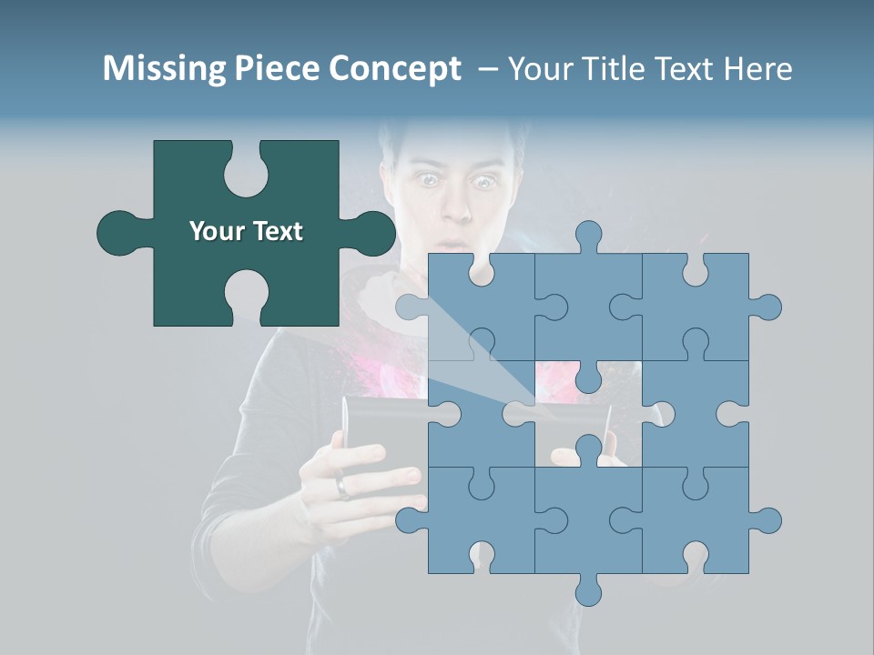 Tablet Interessant Interaktiv PowerPoint Template