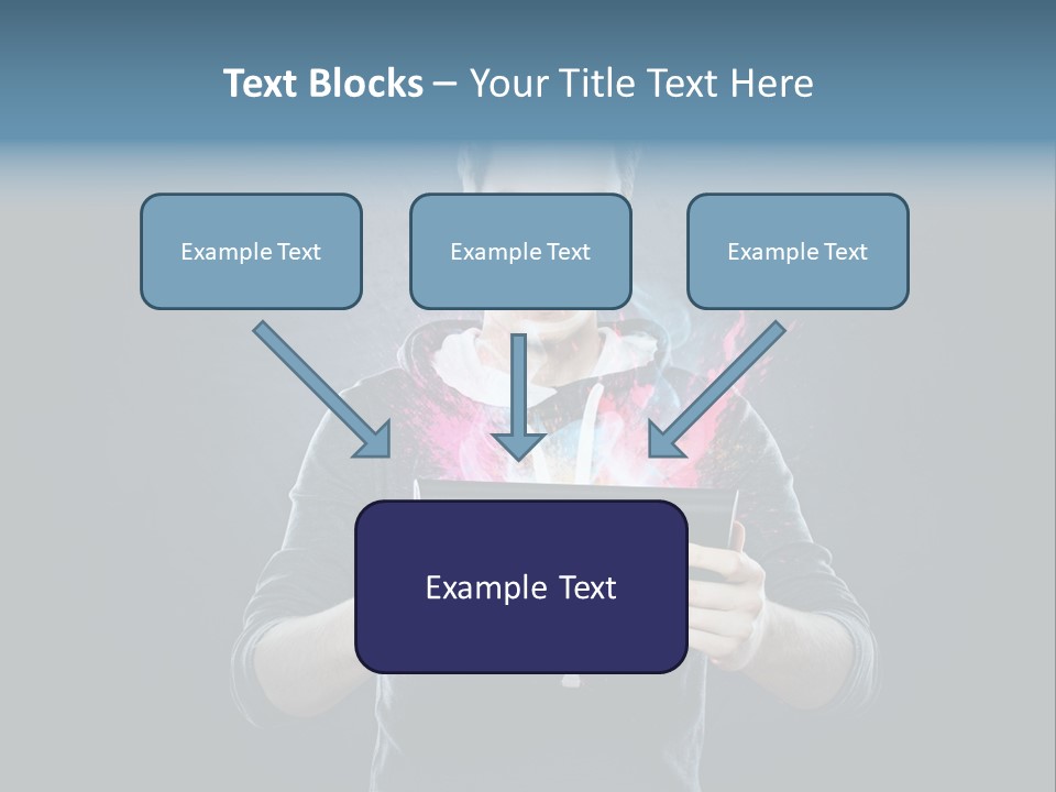Tablet Interessant Interaktiv PowerPoint Template