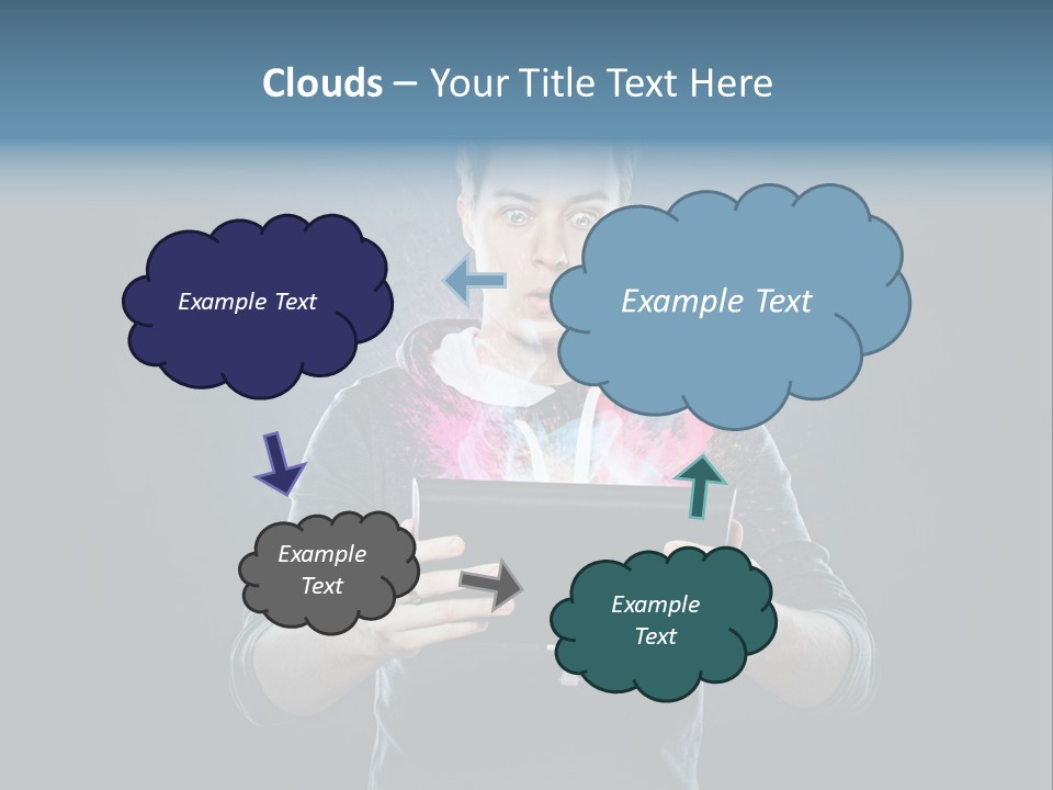 Tablet Interessant Interaktiv PowerPoint Template