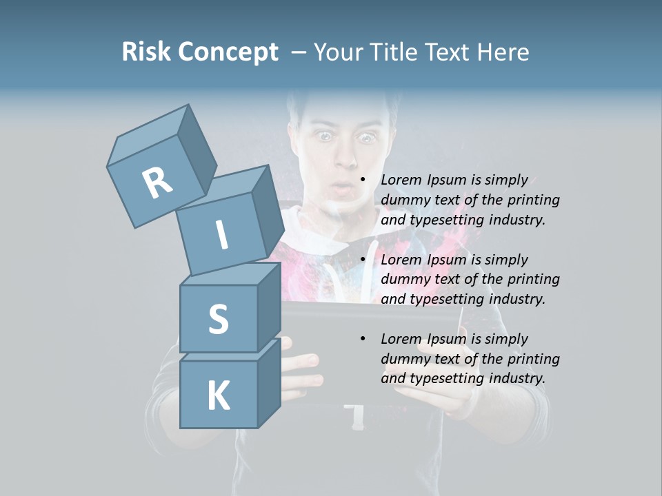 Tablet Interessant Interaktiv PowerPoint Template