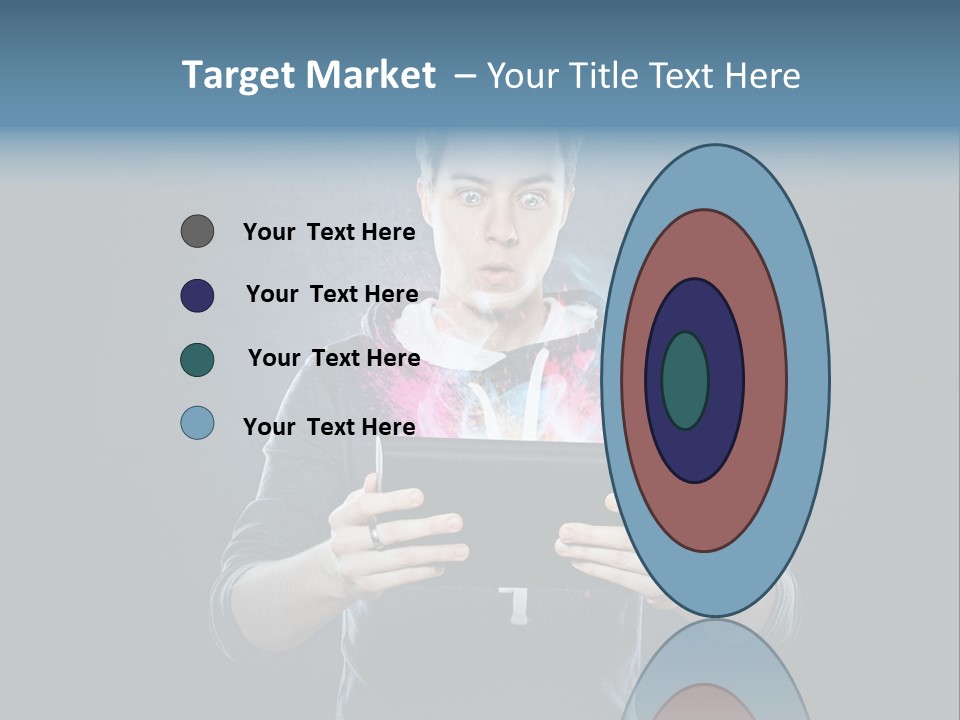 Tablet Interessant Interaktiv PowerPoint Template