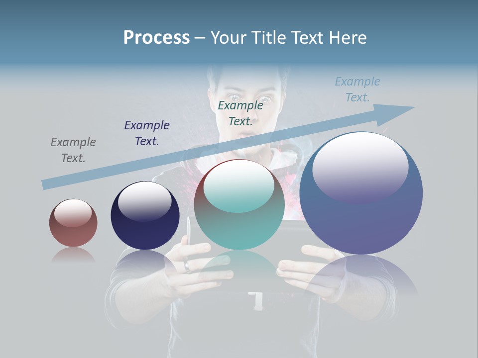 Tablet Interessant Interaktiv PowerPoint Template