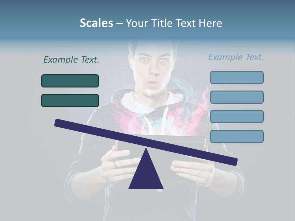 Tablet Interessant Interaktiv PowerPoint Template