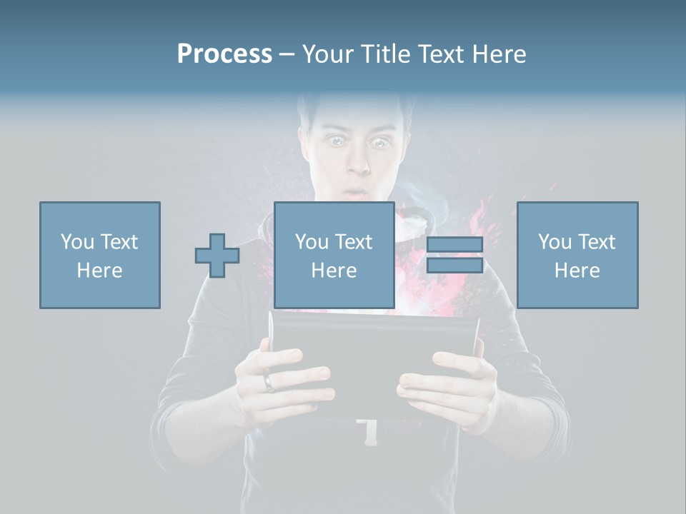 Tablet Interessant Interaktiv PowerPoint Template