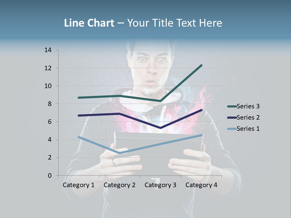 Tablet Interessant Interaktiv PowerPoint Template