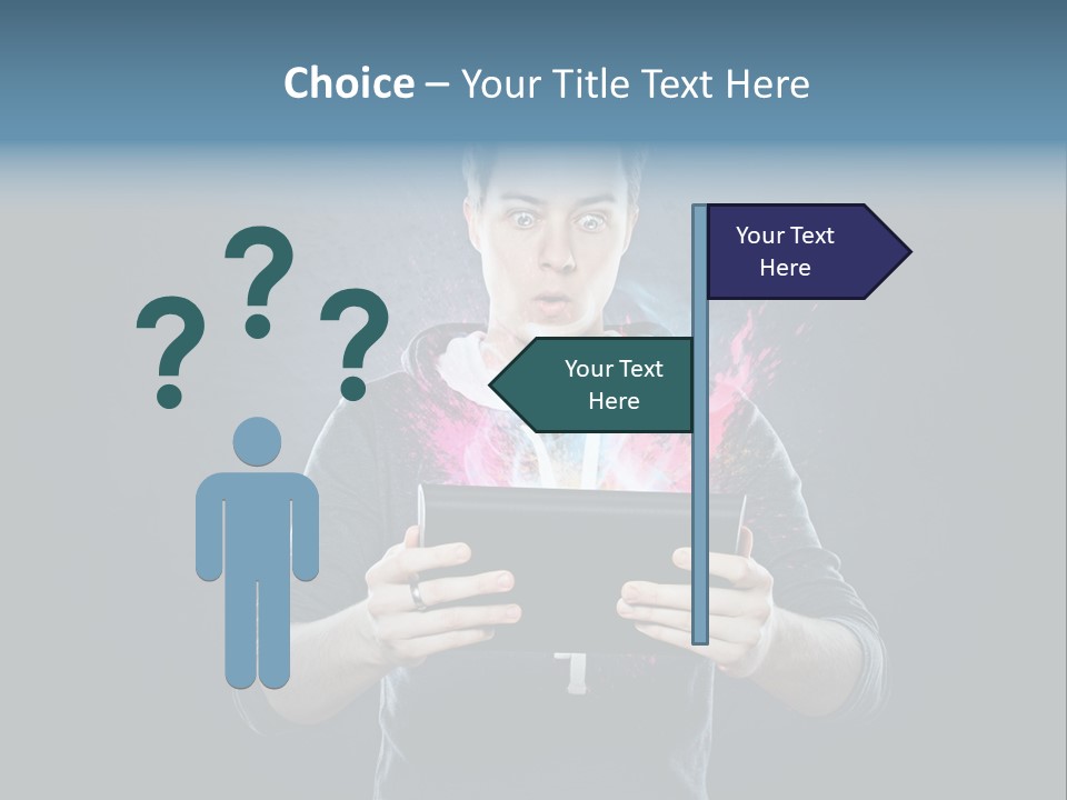 Tablet Interessant Interaktiv PowerPoint Template