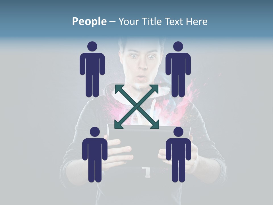 Tablet Interessant Interaktiv PowerPoint Template