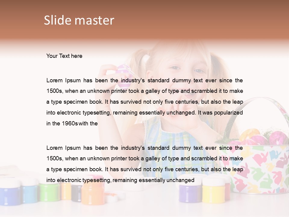 Malen Spielen Sch PowerPoint Template