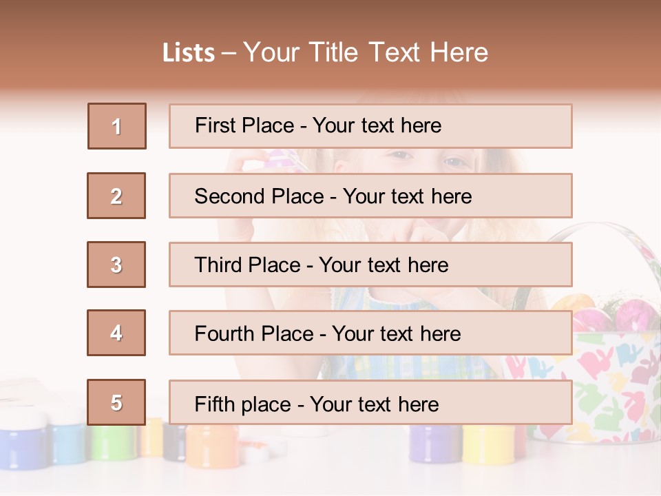 Malen Spielen Sch PowerPoint Template