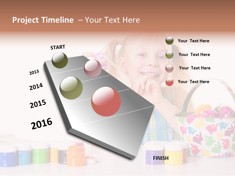 Malen Spielen Sch PowerPoint Template