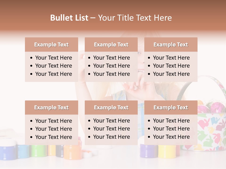 Malen Spielen Sch PowerPoint Template