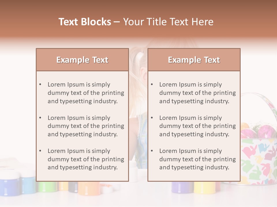 Malen Spielen Sch PowerPoint Template