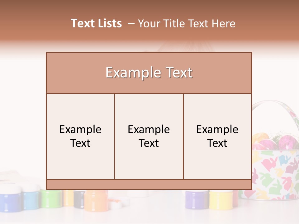 Malen Spielen Sch PowerPoint Template