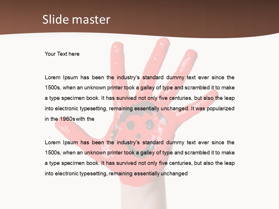 Kreativ Kreativit Freigestellt PowerPoint Template