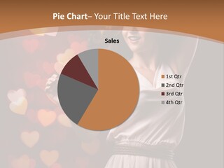 Liebe Frau Flirt PowerPoint Template