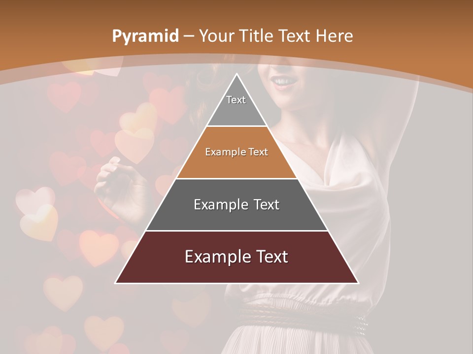 Liebe Frau Flirt PowerPoint Template