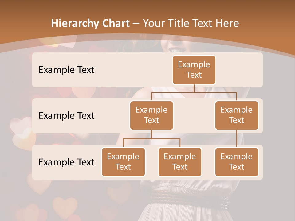 Liebe Frau Flirt PowerPoint Template