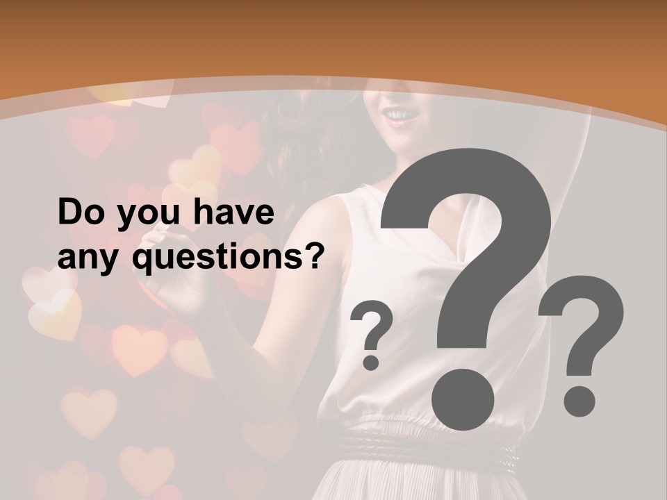 Liebe Frau Flirt PowerPoint Template