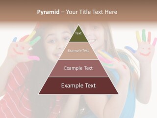 Female Caucasian Bright PowerPoint Template