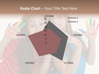 Female Caucasian Bright PowerPoint Template
