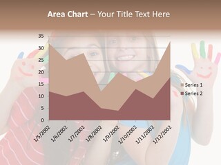 Female Caucasian Bright PowerPoint Template