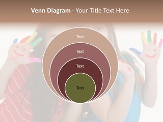 Female Caucasian Bright PowerPoint Template