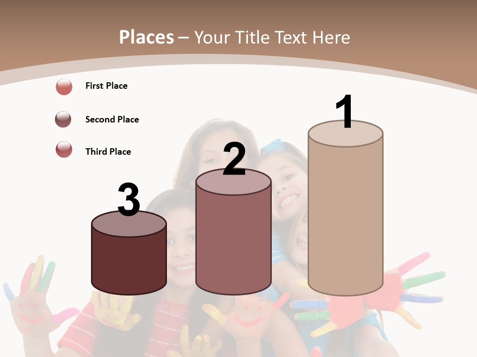 Artistic Entertainment Smiling PowerPoint Template