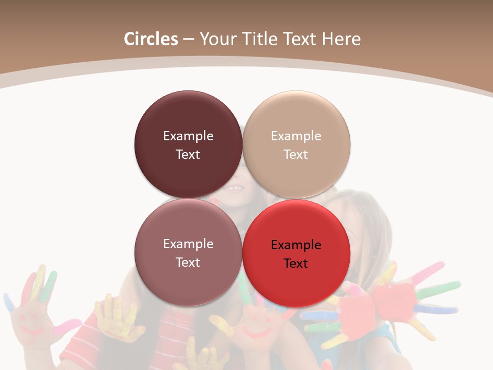 Artistic Entertainment Smiling PowerPoint Template