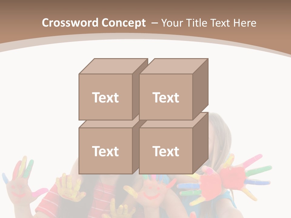 Artistic Entertainment Smiling PowerPoint Template