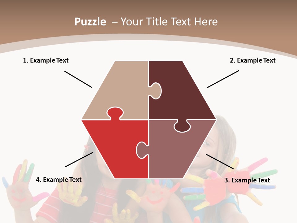 Artistic Entertainment Smiling PowerPoint Template