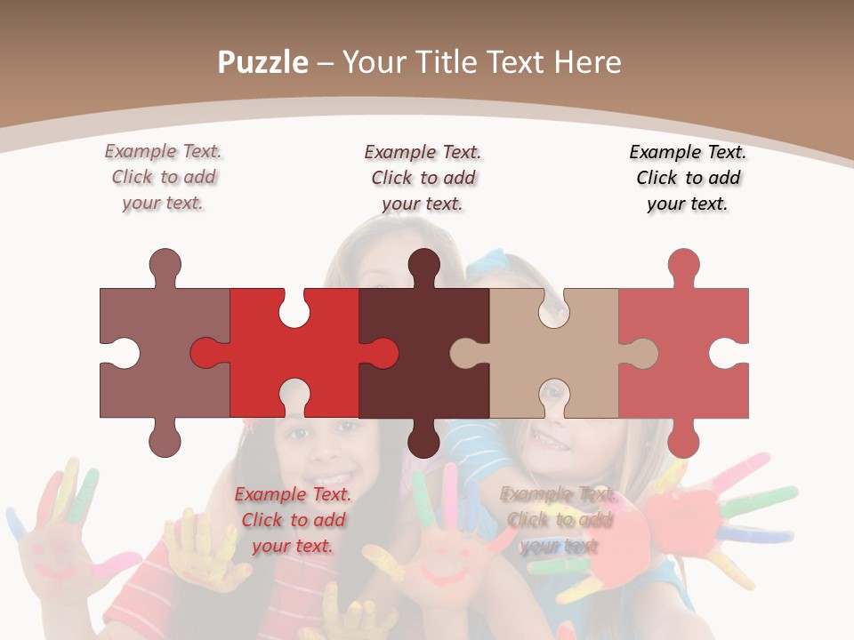 Artistic Entertainment Smiling PowerPoint Template