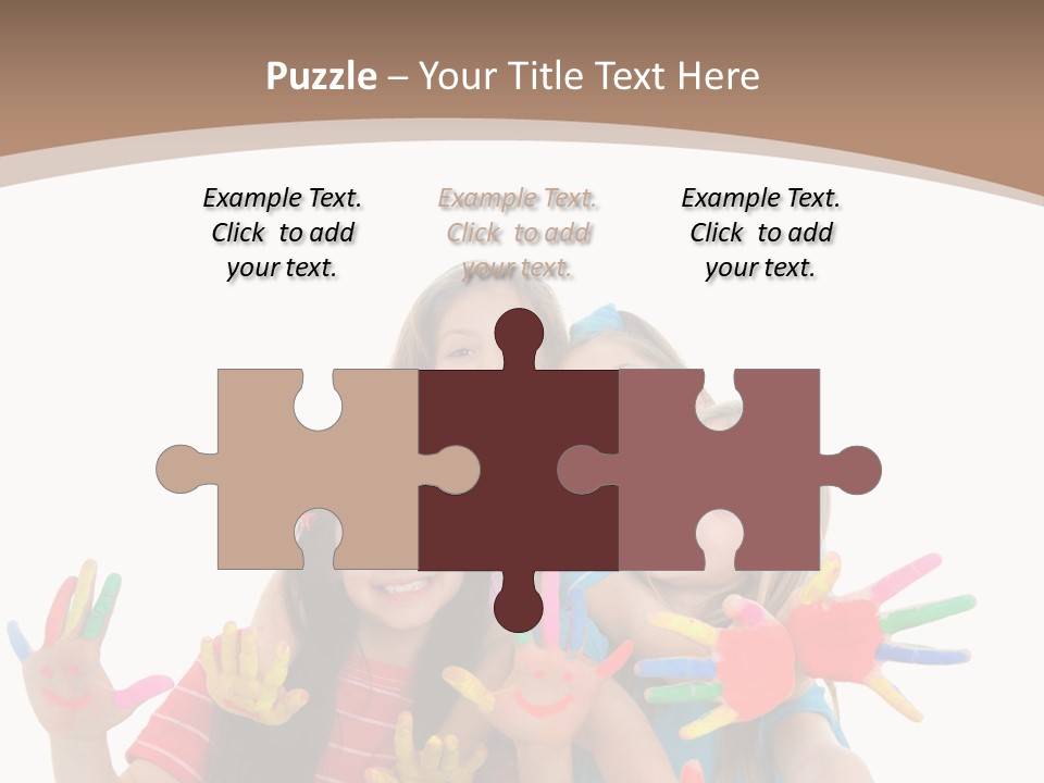 Artistic Entertainment Smiling PowerPoint Template