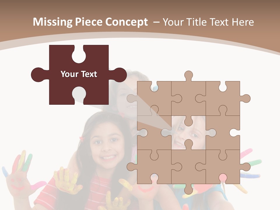 Artistic Entertainment Smiling PowerPoint Template