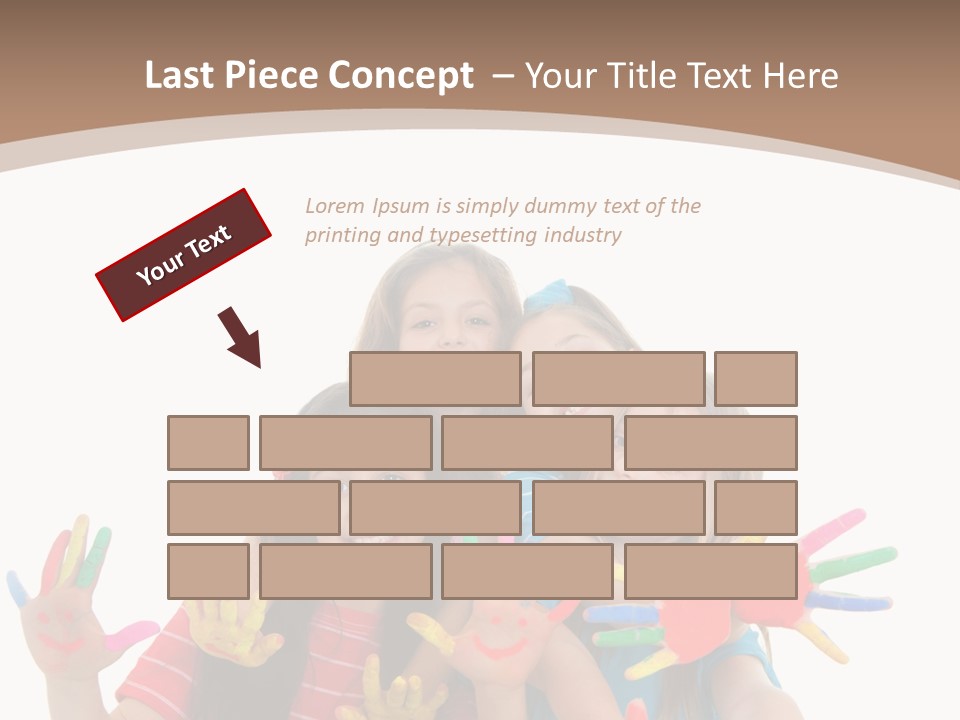 Artistic Entertainment Smiling PowerPoint Template