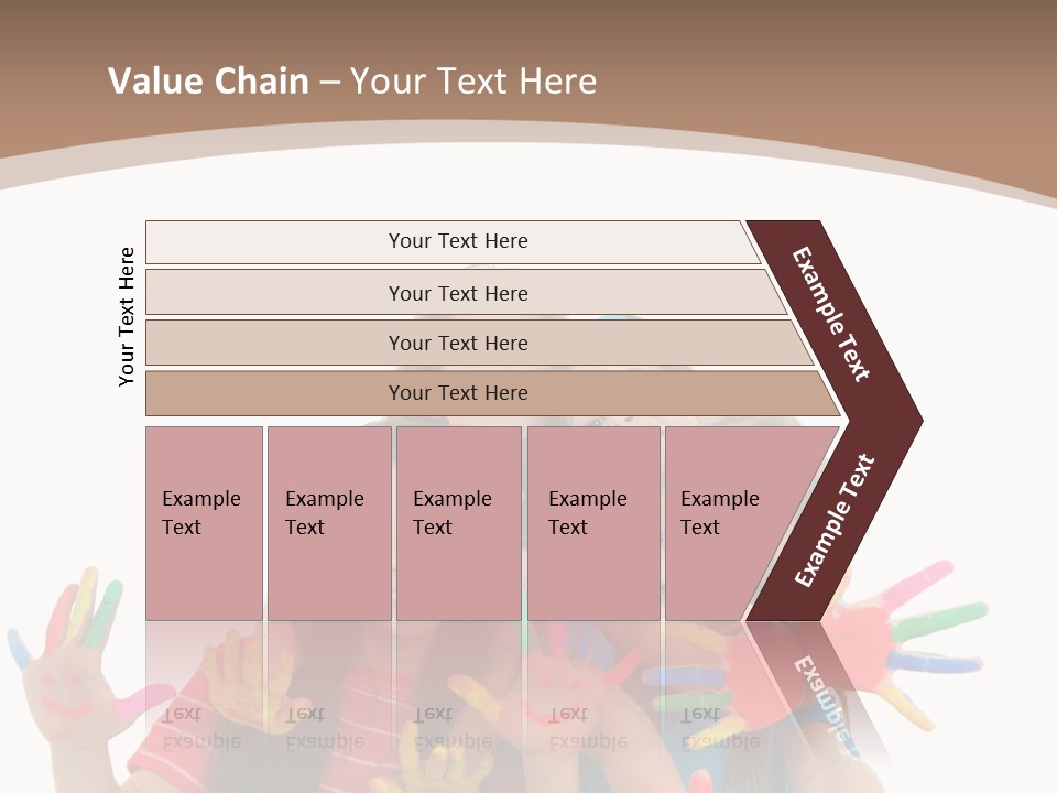 Artistic Entertainment Smiling PowerPoint Template