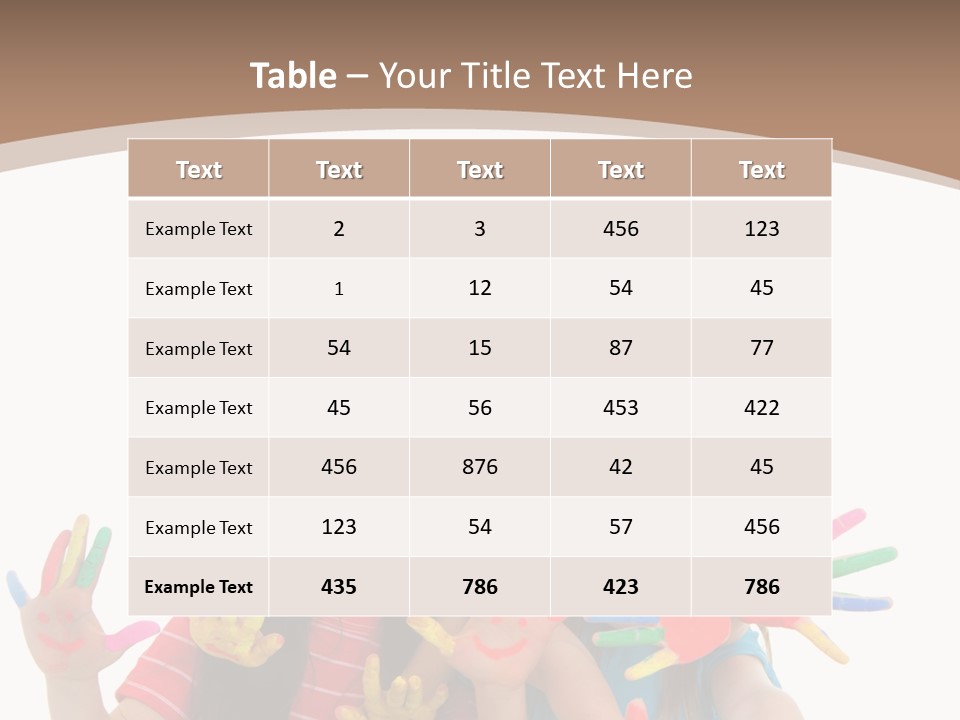 Artistic Entertainment Smiling PowerPoint Template