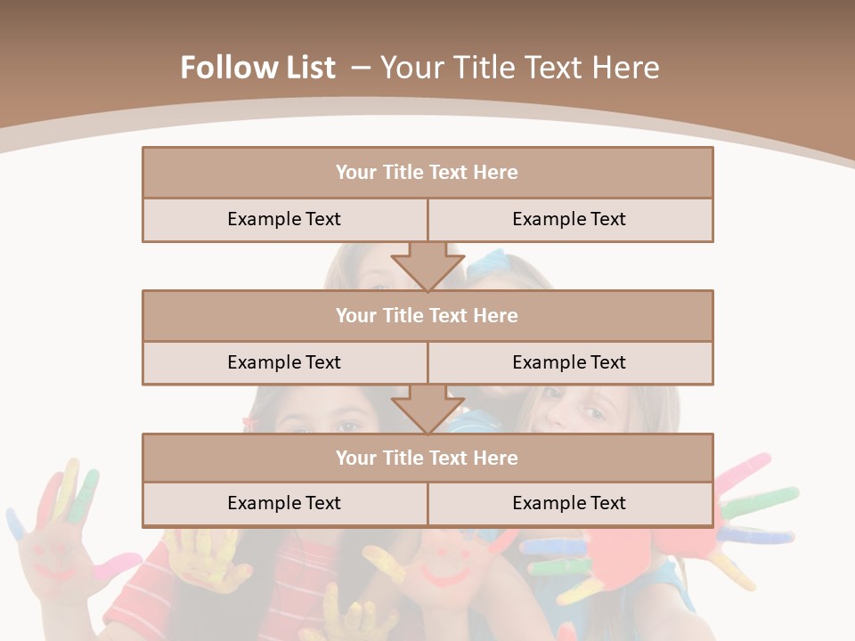 Artistic Entertainment Smiling PowerPoint Template
