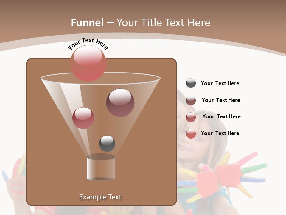 Artistic Entertainment Smiling PowerPoint Template