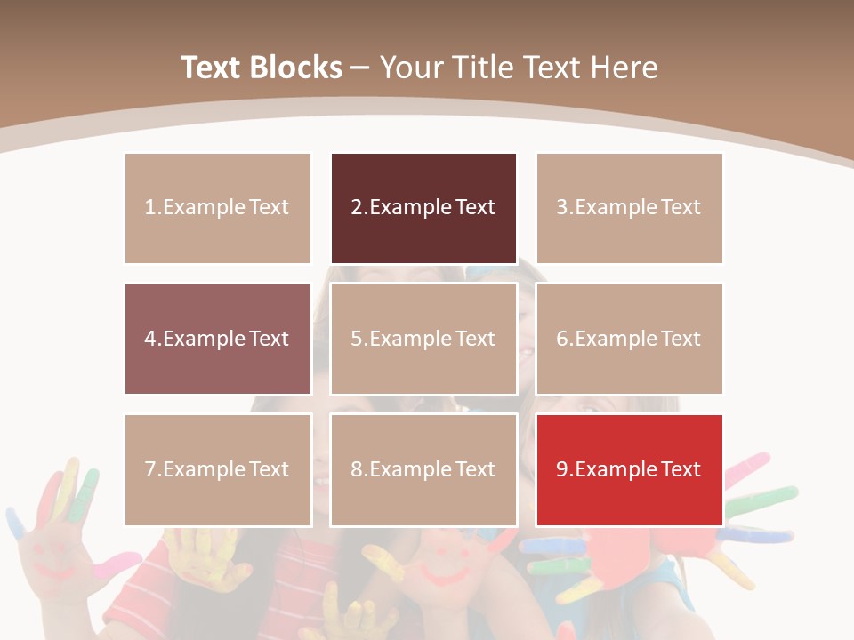 Artistic Entertainment Smiling PowerPoint Template