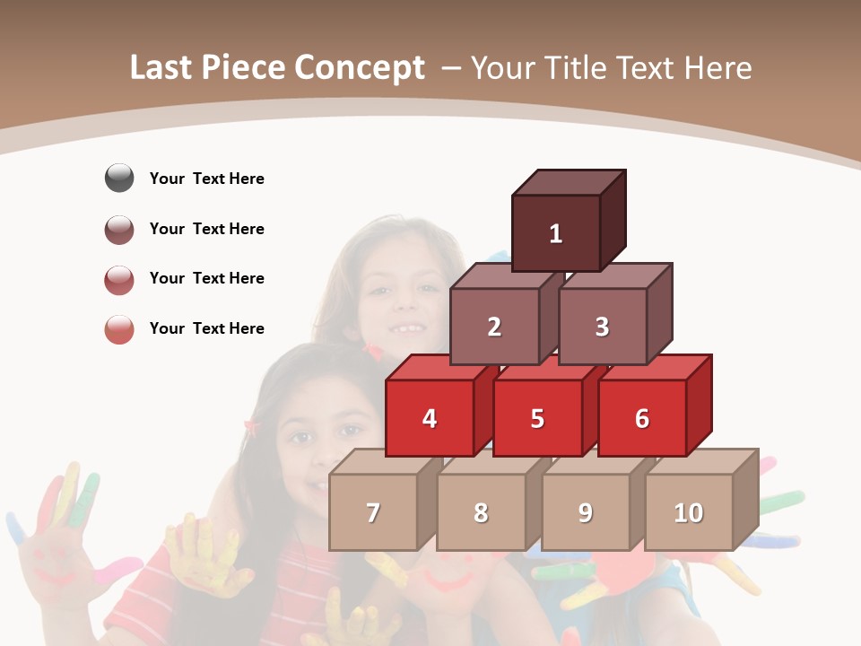 Artistic Entertainment Smiling PowerPoint Template