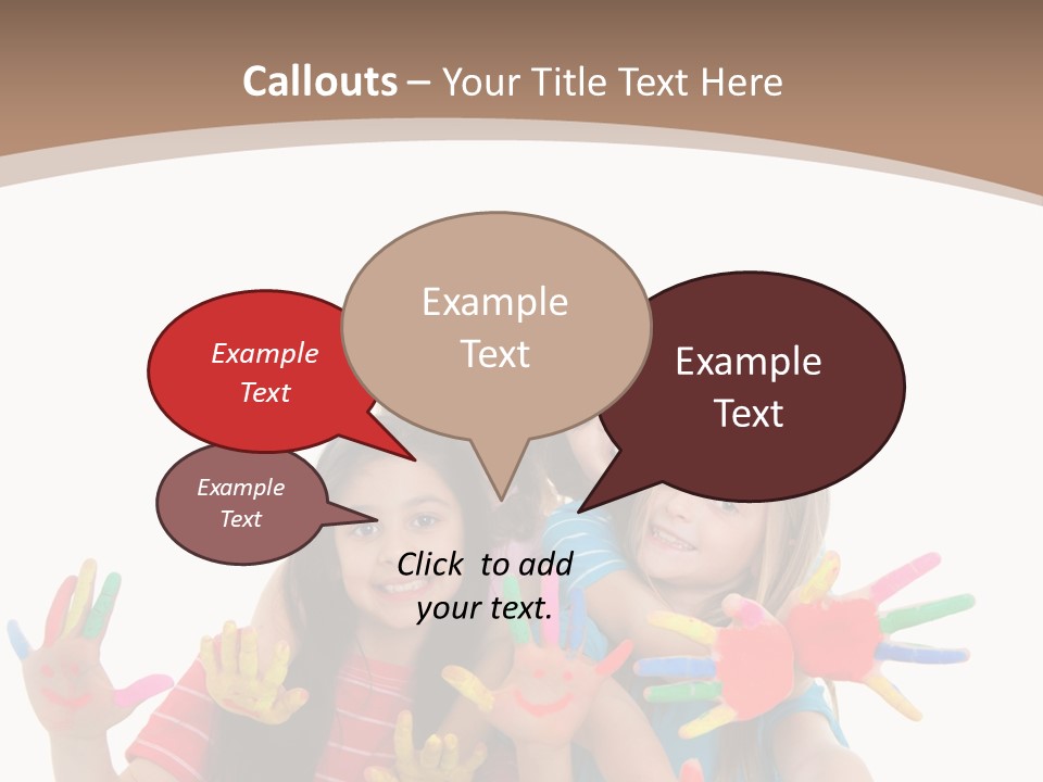 Artistic Entertainment Smiling PowerPoint Template