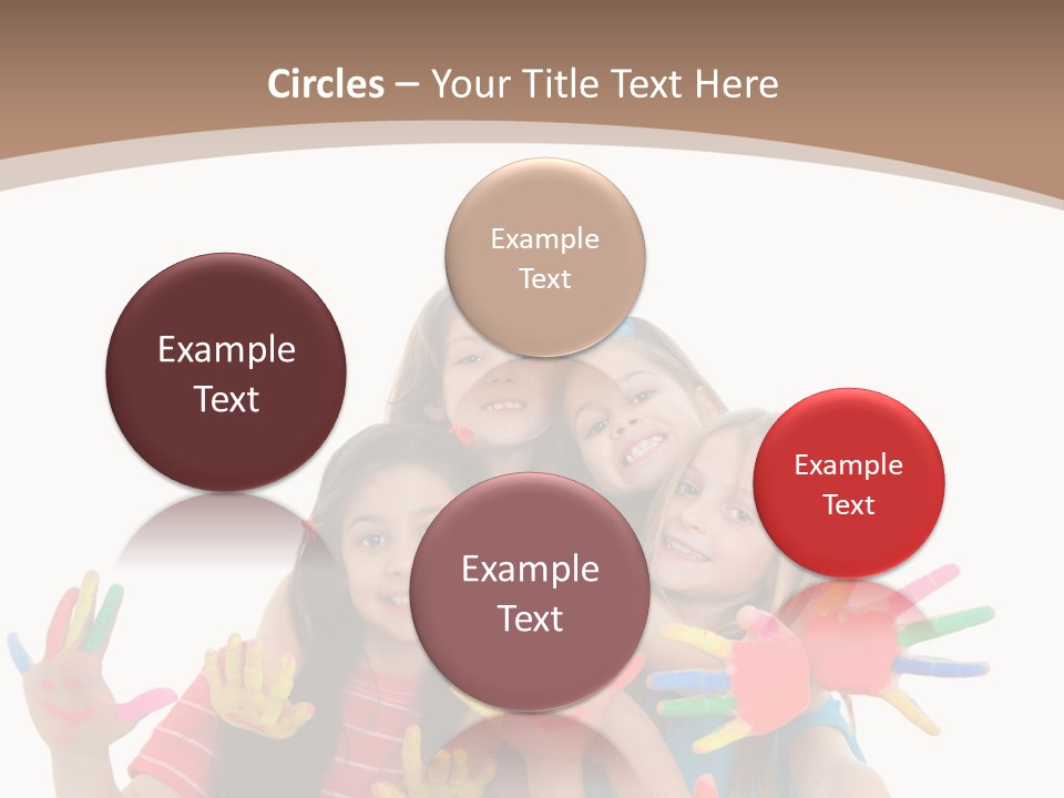 Artistic Entertainment Smiling PowerPoint Template