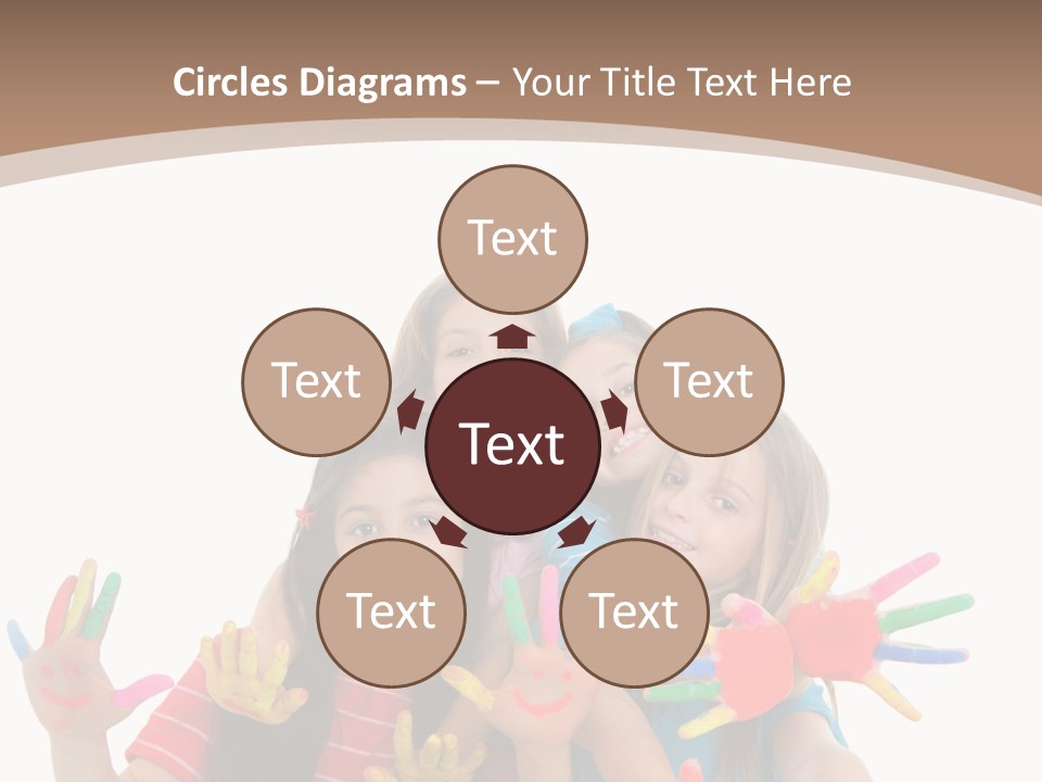 Artistic Entertainment Smiling PowerPoint Template