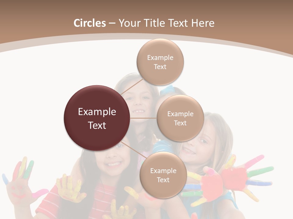 Artistic Entertainment Smiling PowerPoint Template